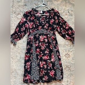 Umgee Mixed Floral Dress